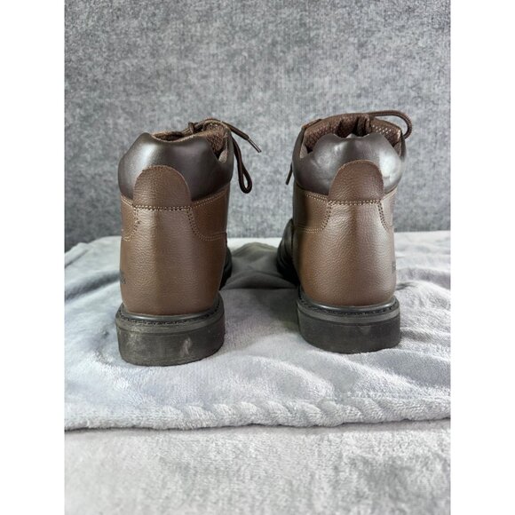Brazos mens 11D Wyatt ct brown composite safety toe slip resistant main image 7